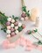 24PCS Vintage Artificial Mini Roses – Champagne Silk Fake Flowers with Long Flexible Stems for DIY Bouquets, Wedding Centerpieces, Party & Home Decor